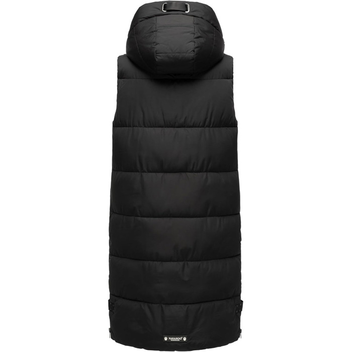 Жіноча степна жилетка Navahoo з капюшоном, без рукавів, чорна. Outdoor жилетка з капюшоном, утеплена, B942 L