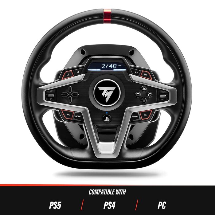 Руль та педалі Thrustmaster T248 Force Feedback для PS5, PS4, PC | Playstation