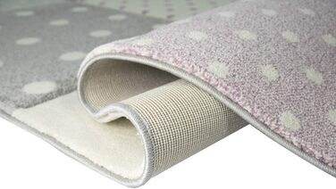Килим CARPETIA для дитячої кімнати, ігровий, вуличний, синій, 80x150 см