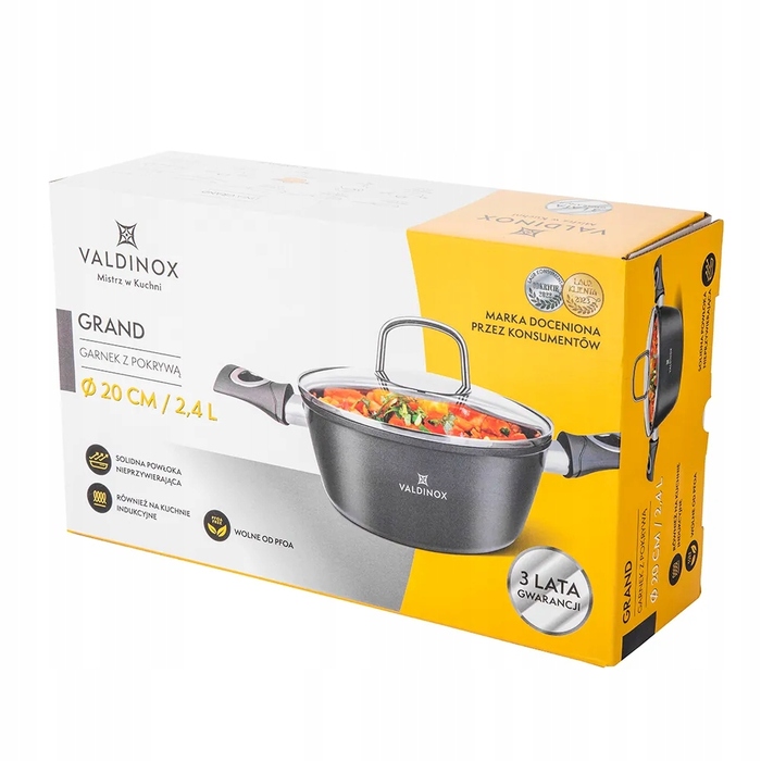 Каструля традиційна Valdinox Grand, 2,4 л
