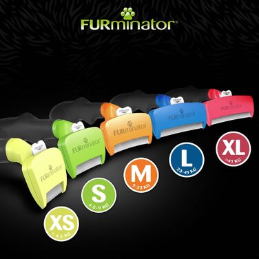 FURminator для собак середнього розміру з короткою шерстю: щітка для видалення підшерстка (Версія 2.0)