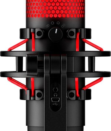 USB мікрофон Quadcast - професійний студійний мікрофон для стрімінгу та подкастів