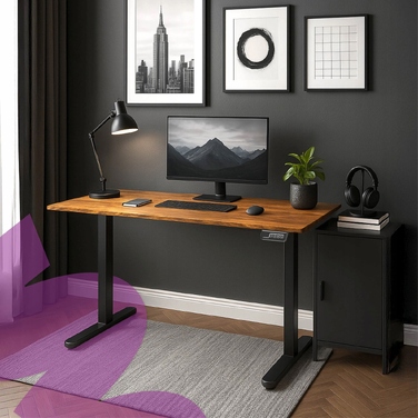 Електричний стіл Spacetronik 120x60 см, регулювання висоти 73-118 см