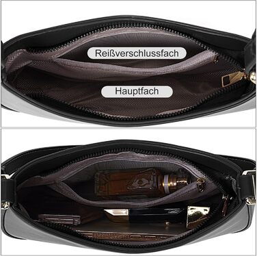 Сумка жіноча TIAASTAP Hobo Bag Y2K чорна, маленька сумка на плече з PU шкіри для дівчат-підлітків