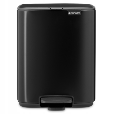 Сміттєвий кошик з педаллю BRABANTIA Bo, 7 л, матовий чорний