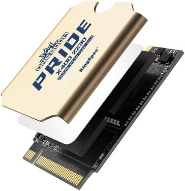 KingSpec ONEBOOM X400 SSD: Швидкий M.2 PCIe Gen4 NVMe SSD для ігор та ПК (512GB)