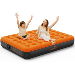 Надувний матрац самонадувний 190x99x22 см, 150 кг, для кемпінгу, подорожей, гостей (подвійний)