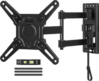 Тримач для телевізора в кемпер ELIVED поворотний, для екранів 33-109 см (13-43 дюйми), з фіксацією, настінний