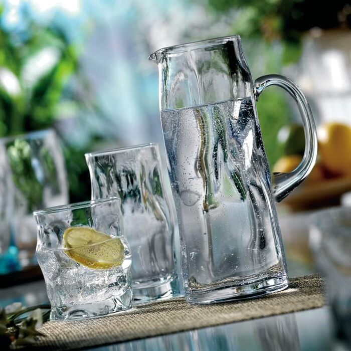 Bormioli Rocco 340360 Sorgente Highball Glasses, 450ml, Glass, transparent, set of 6