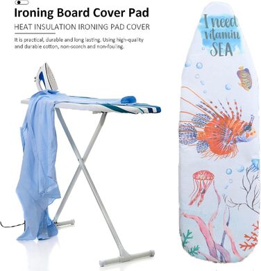 Балконний чохол для прасувальної дошки, бавовна, 140x50 см, для парогенератора