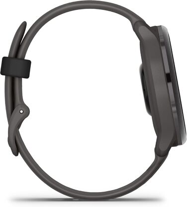 Смарт-годинник Garmin vívoactive 6 42mm (Amazon Exclusive) – фітнес-трекер з AMOLED-дисплеєм, до 11 днів роботи від акумулятора, 80+ спортивних програм, функції здоров'я та сповіщення. Колір: сірий/сірий.