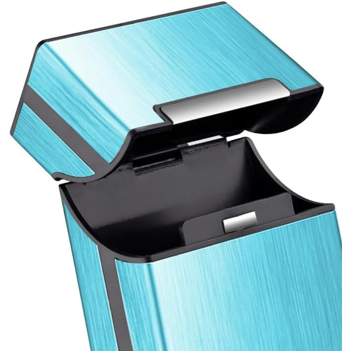 Алюмінієве етоу для сигарет (3 шт.) - срібляне, сіре, синє