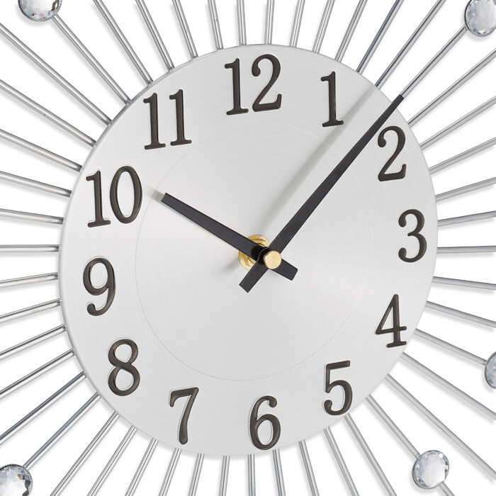 Relaxdays Wall Clock Diamond Ø 50 cm