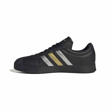 Жіночі кросівки Adidas VL Court Base, чорний/сріблястий/золотистий, 38 2/3 EU