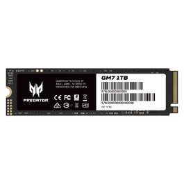 SSD Acer Predator GM7 1TB M.2 NVMe PCIe 4.0 - Швидкість читання до 7400 МБ/с - для ПК, ноутбука, PS5