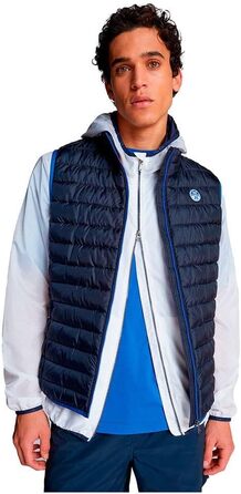 Чоловіча жилетка North Sails Crozet, 100% перероблений поліестер, темно-синій