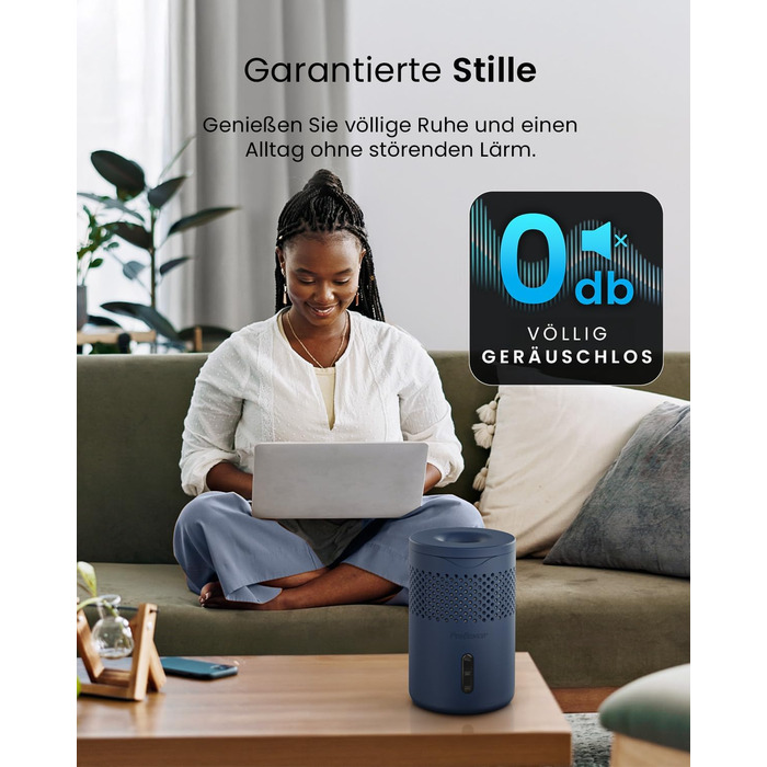 Pro Breeze Osmo: Безшумний осушувач повітря для дому – таблетки 700г (до 100 днів) – для кімнати, шафи, авто