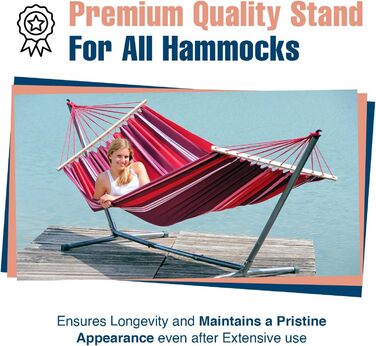 AMAZONAS Hammock Stand Sumo RockStone made of powder-coated steel for hammocks measuring 270-320 cm and up to 120 kg