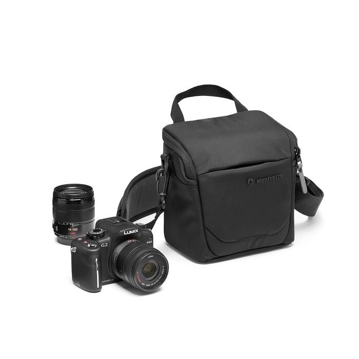 Сумка Manfrotto Advanced Shoulder Bag M III для дзеркальної та бездзеркальної камери з об'єктивом + дощовик
