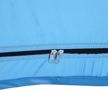 Намет для душу та туалету Outsunny, водонепроникний, для кемпінгу, 100x100x185 см, блакитний