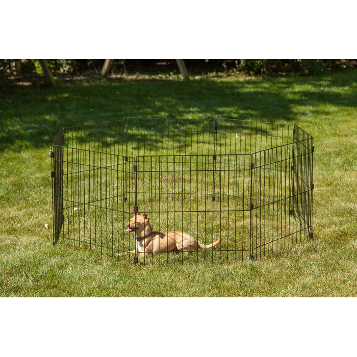 Клітка для собак IRIS, 61 см, чорна, 24 дюйми