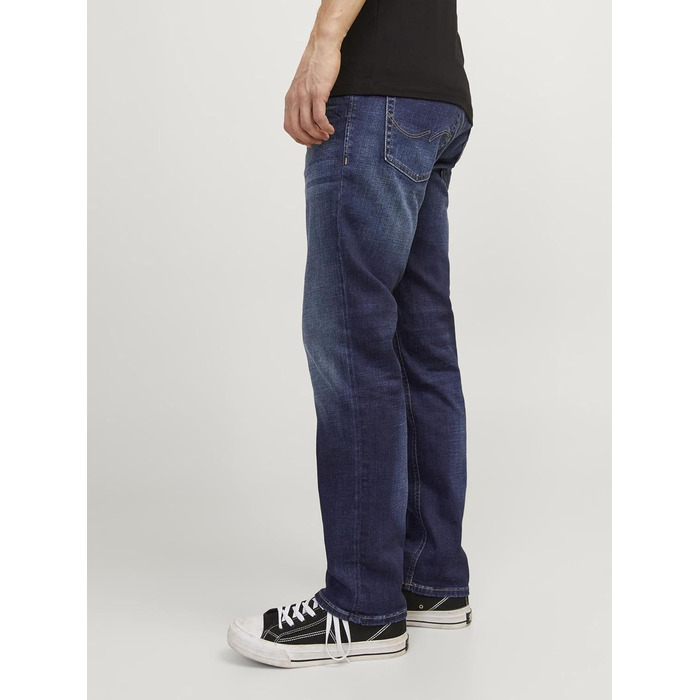 Джинси чоловічі JACK & JONES JJICLARK Original Regular Fit сині, 36W/32L, Denim
