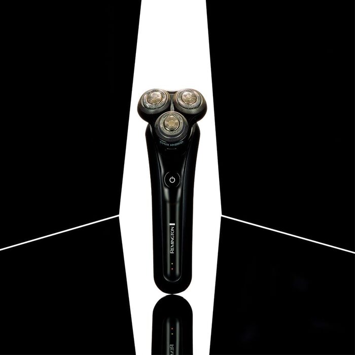 Електричний чоловічий бритва Remington X5 з гібридною системою SynX та тримером, Rotationsrasierer XR1755, чорний