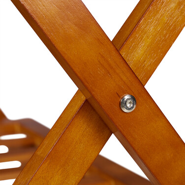 Relaxdays Folding Suit Stand with 2 Shelves