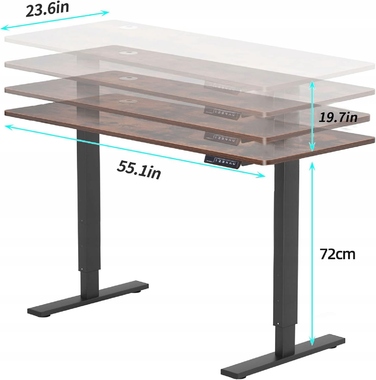 Електричний стіл з регулюванням висоти (для роботи стоячи)