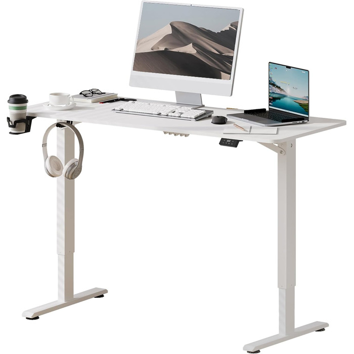 Регульований стіл Sanodesk 200x80 см, електричний, з пам'яттю, для комп'ютера, ергономічний