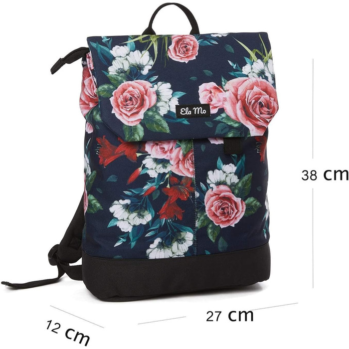 Жіночий рюкзак Ela Mo - Daypack: стильний та функціональний - рюкзак для ноутбука для жінок - антикрадійний рюкзак для школи, університету, бізнесу