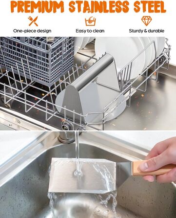 Набір для приготування бургерів Warmodern 3-TLG з нержавіючої сталі: прес 14 см, дзвоник, лопатка | Професійний аксесуар для гриля