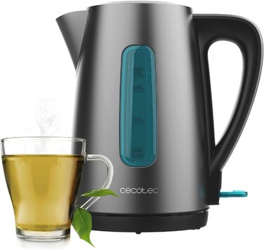 Електричний чайник Cecotec Thermosense 210 Steel, 1.7 л, 2200 Вт, нержавіюча сталь