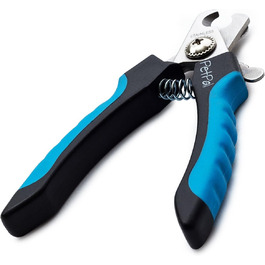 Професійна кусачка для собак та котів - кусачки для догляду за кігтями, безпечні та зручні для дому, з захисним бар'єром. Модель L