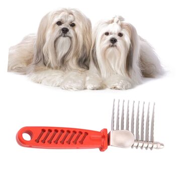 Набір гребінців для грумінгу тварин POPETPOP: гребінець для собак та котів, для вичісування та видалення шерсті (3 шт.)