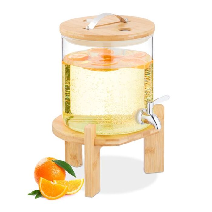 Relaxdays Beverage Dispenser for Cold & Hot Drinks