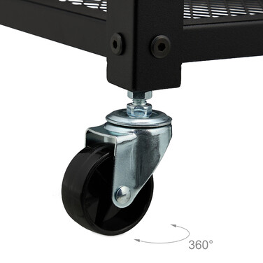 Relaxdays Rolling Cart in Industrial Design