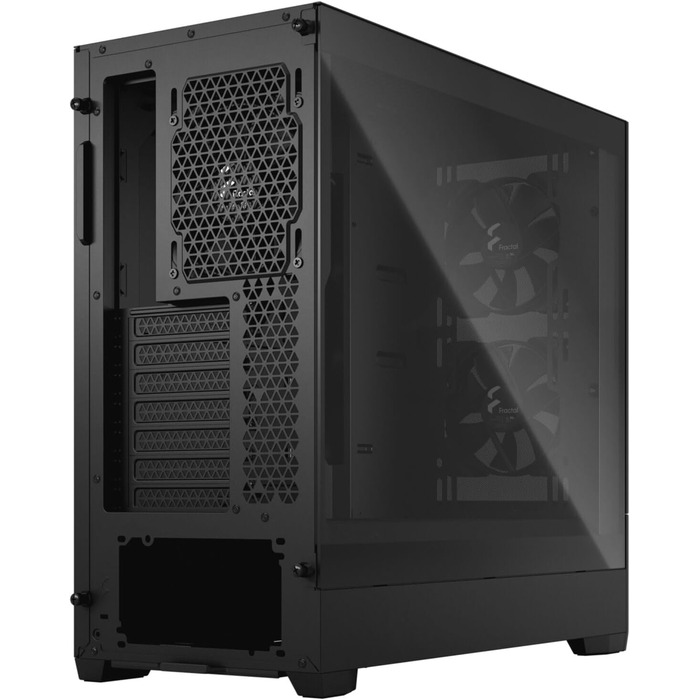 Корпус для ПК Fractal Design Pop Air Black з темним склом та сіткою Honeycomb Mesh - 3 вентилятори, ATX, чорний