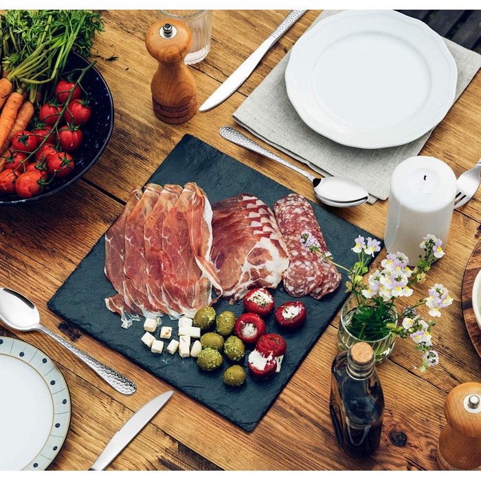 Набір столових приборів TEAMFAR, 60 предметів: нержавіюча сталь, набір столових приборів для 12 осіб, з ручкою 