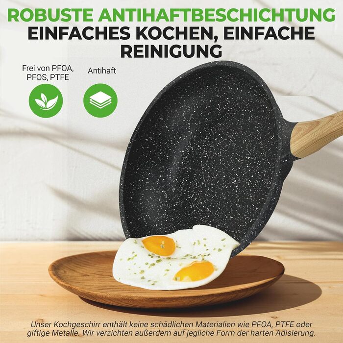 Набір посуду NutriChef 22 предмети антипригарний мармуровий – сковороди, каструлі, кухонне приладдя, форма для випічки, рукавиці, для індукції, посудомийна машина