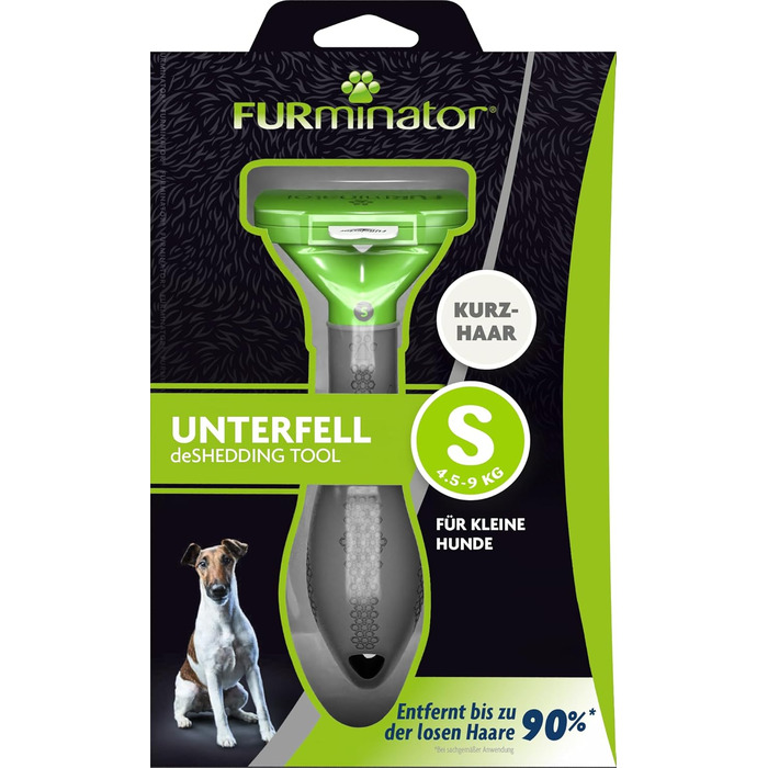 FURminator для собак S, короткошерсті: щітка для видалення підшерстка - версія 2.0