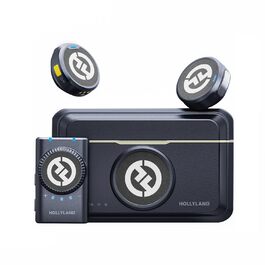 Hollyland Lark M2 Бездротовий петличний мікрофон для iPhone 17/16/15 та Android, 300м радіус дії, Hi-Fi звук, 30 год роботи від акумулятора (версія для камери)