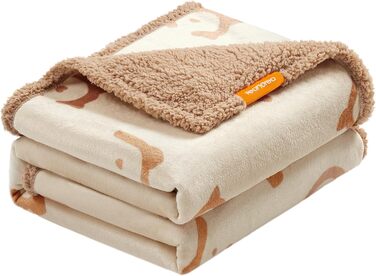 Водонепроникний коврик для собак Feandrea, Sherpa Fleece, 152x127 см, XL, для собак та котів, машинне прання, захист дивану, бежевий, XXL (203 x 152 см)