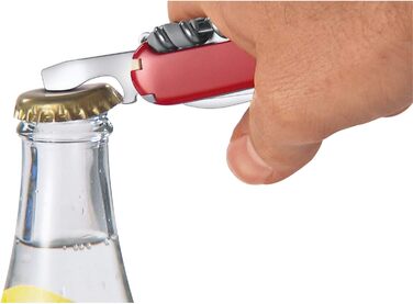 Швейцарський ніж Victorinox Camper - мультитул з 13 функціями, червоний