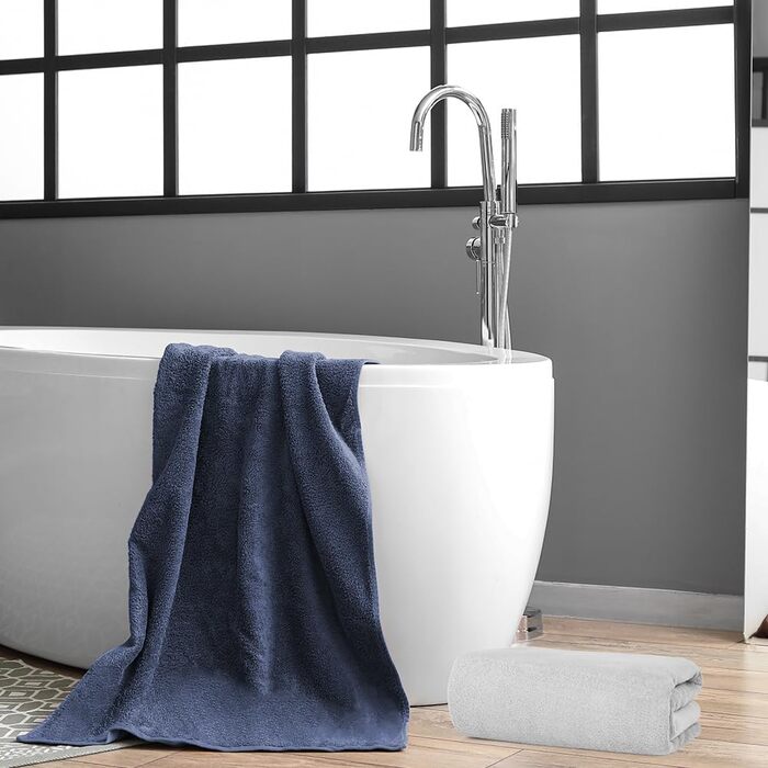 Набір рушників з мікрофібри URAQT, 12 шт. Швидковисихаючі рушники з мікрофібри для сауни, фітнесу, спорту, подорожей, пляжу - фітнес, спорт, плавання, 30 x 30 см (2 рушники з мікрофібри)