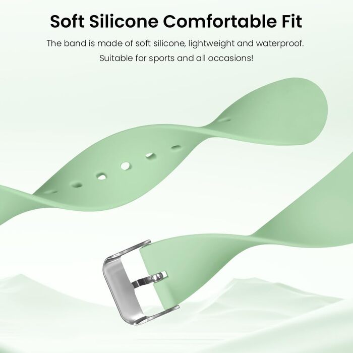 Жіночий годинник: аналоговий кварцовий годинник з силіконовим ремінцем. Спортивний годинник для студентів та дорослих (зелений)