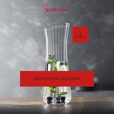 Карафа Spiegelau LifeStyle 1 л з кришталевого скла, для води, можна мити в посудомийній машині