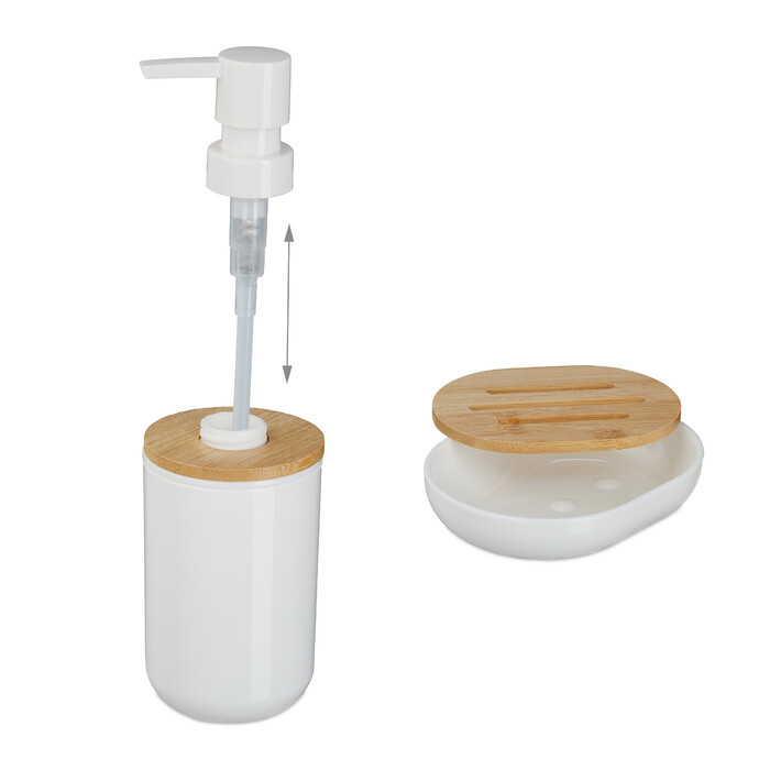 Relaxdays 7-Piece Bathroom Set