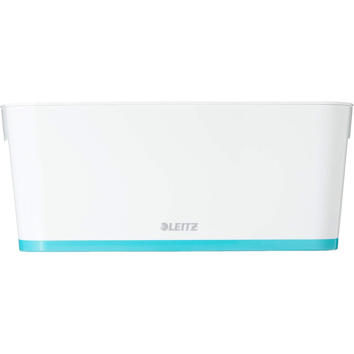 Leitz MyBox велика біла коробка для зберігання з кришкою, непрозора, пластикова