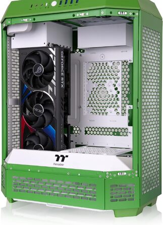 Корпус для ПК Thermaltake The Tower 600 Mid Tower, приховані конектори, колір Light-Year Green
